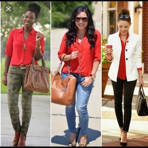 Express-Womens-Convertible-Sleeve-Portofino Shirt